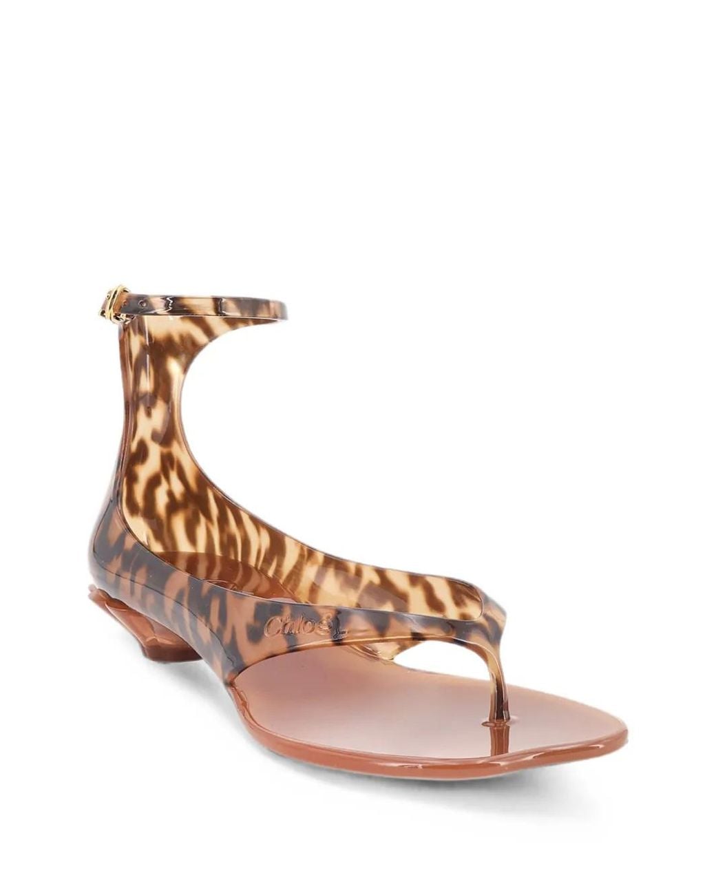 Chloé Brown Sandales Jelly