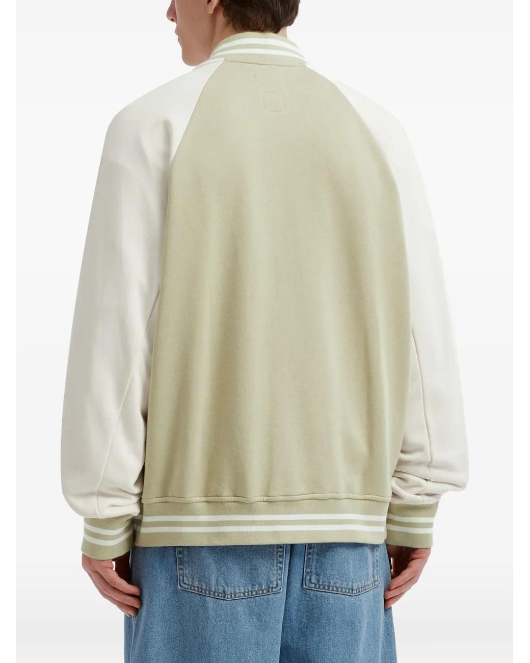 Izzue White Logo-Patch Sweatshirt for men