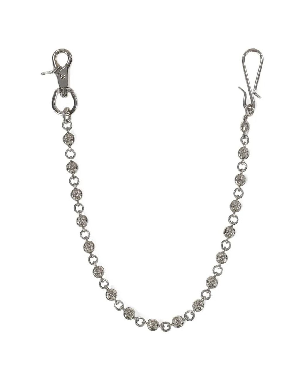 KAMIYA Metallic Kmy Ball Wallet Chain for men