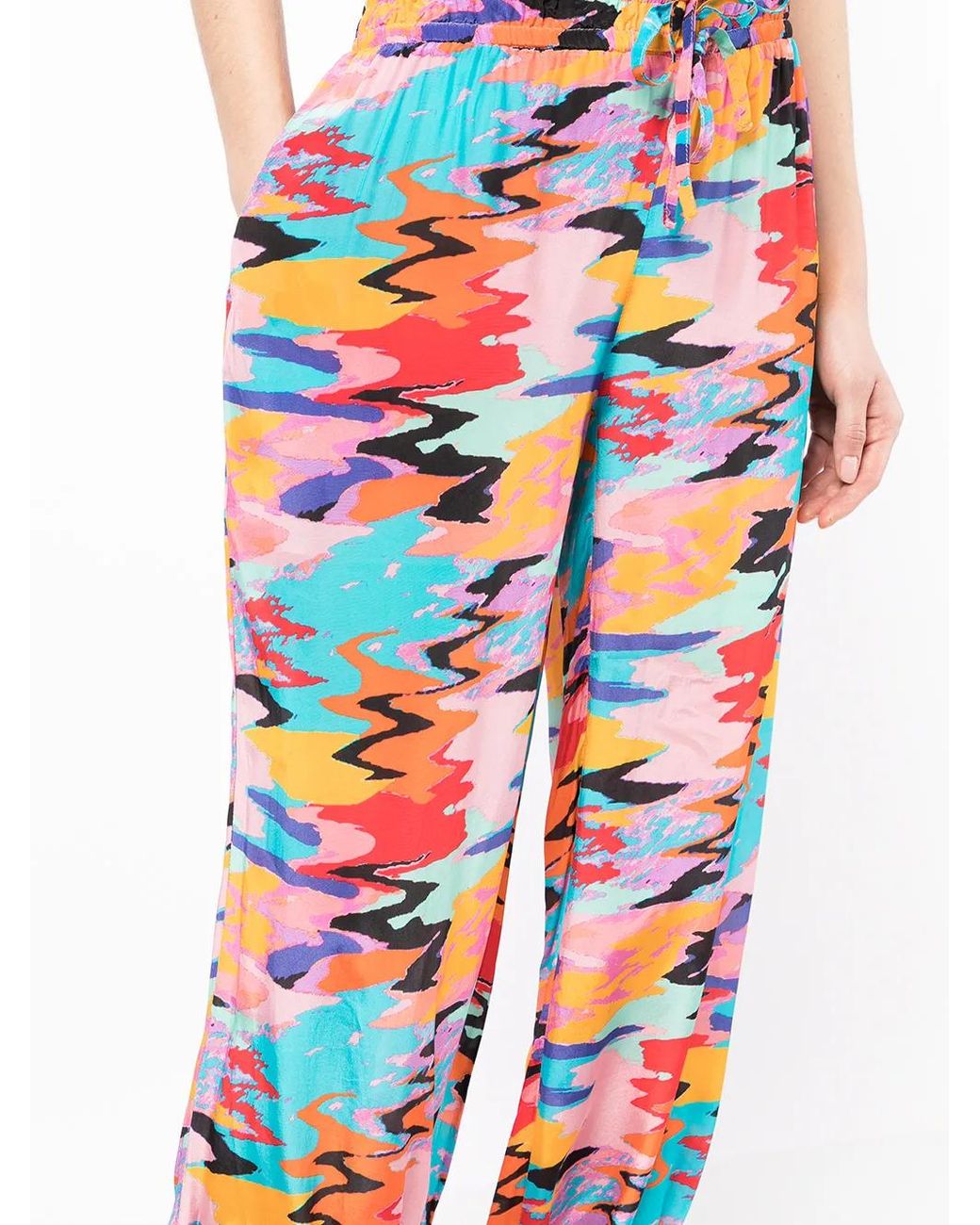 Solid & Striped Multicolor The Prem Graphic-Print Trousers