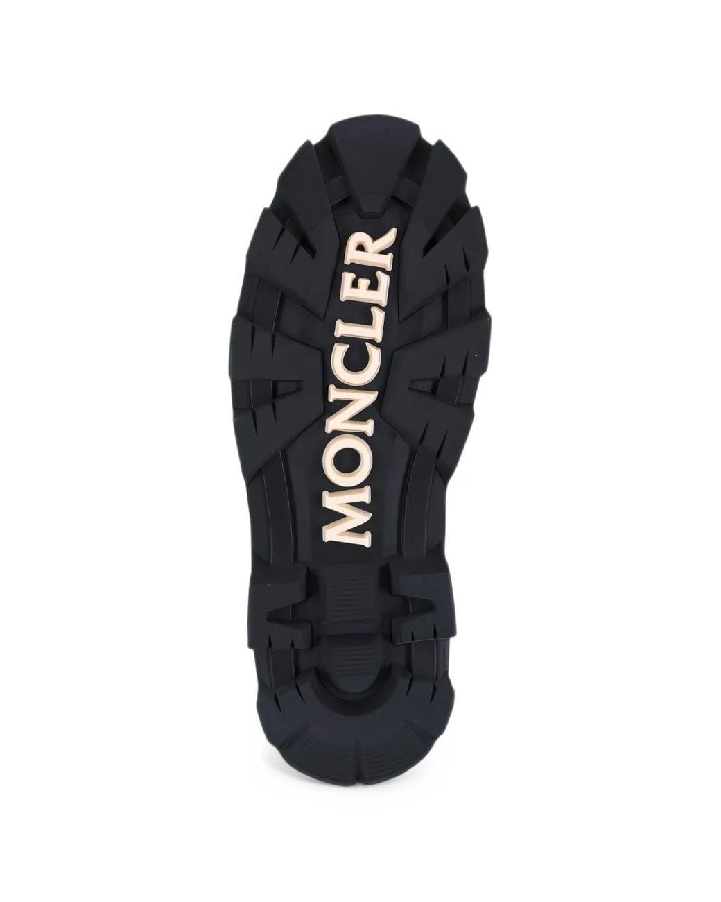 Moncler Black Suede Chunky-Sole Boots for men