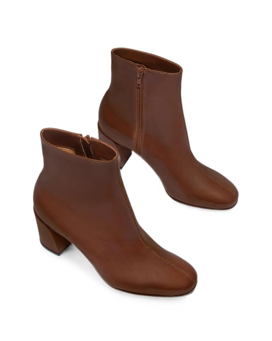 Bernardo Brown Naomi Ankle Boots