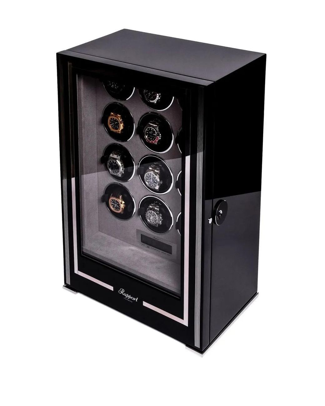Rapport Black Paramount Watch Winder for men