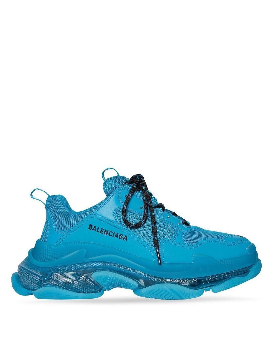 Balenciaga triple s best sale azzurre