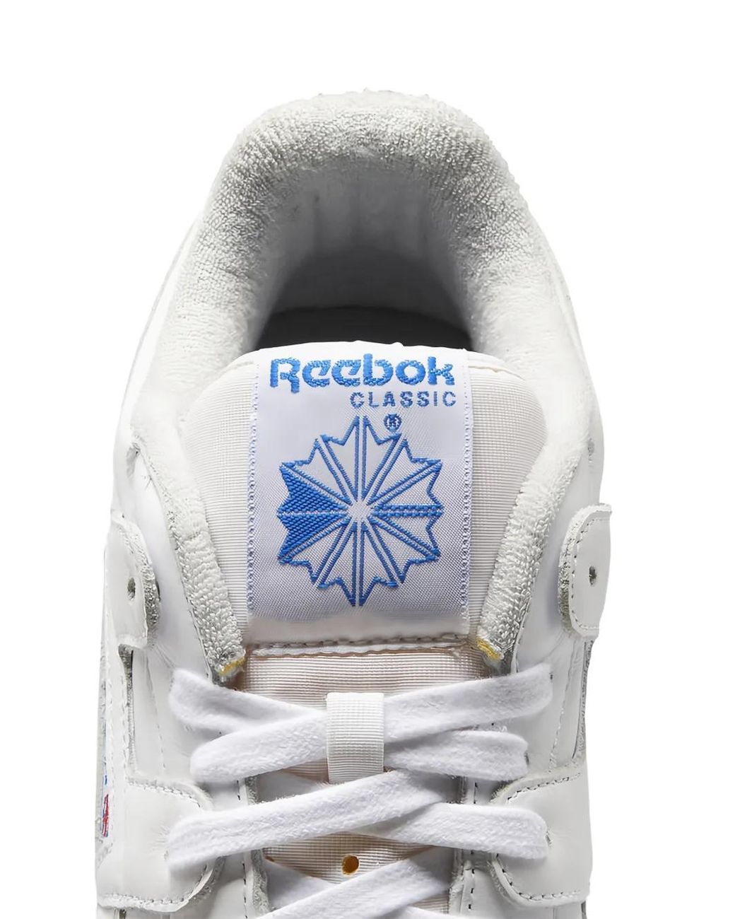 Reebok White Workout Plus Vintage Leather Sneakers for men