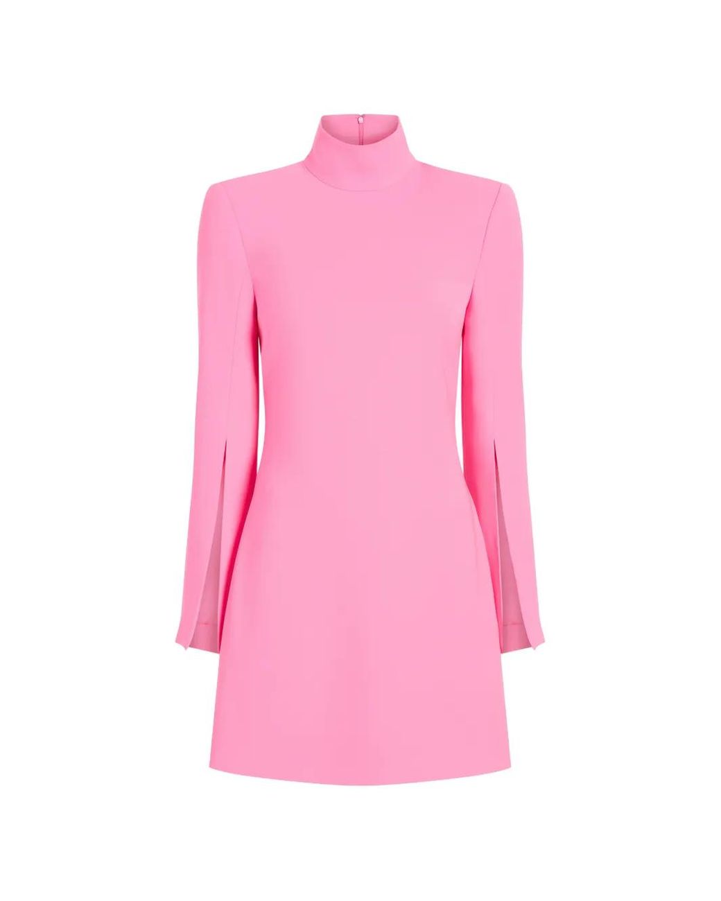 Cinq À Sept Pink Randa Split-Sleeve Mini Dress
