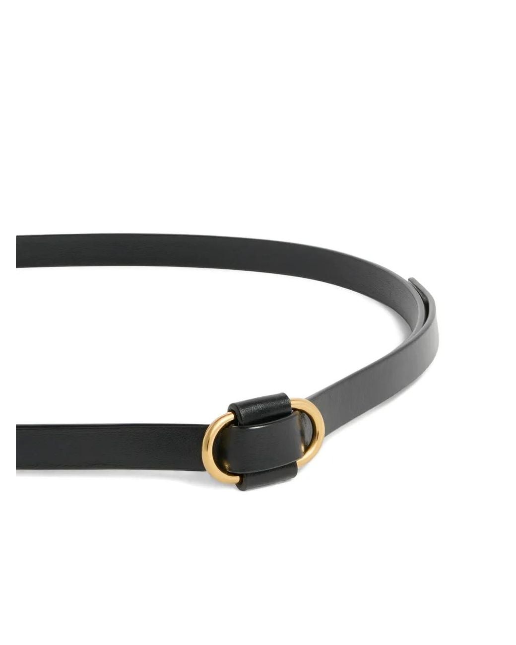 DSquared² White Oval Buckle Twin Belt