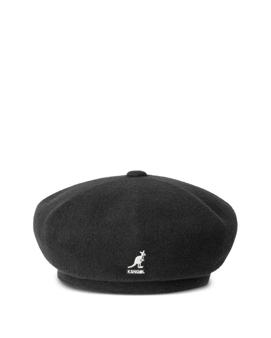 Kangol Black Baskenmütze Aus Filz