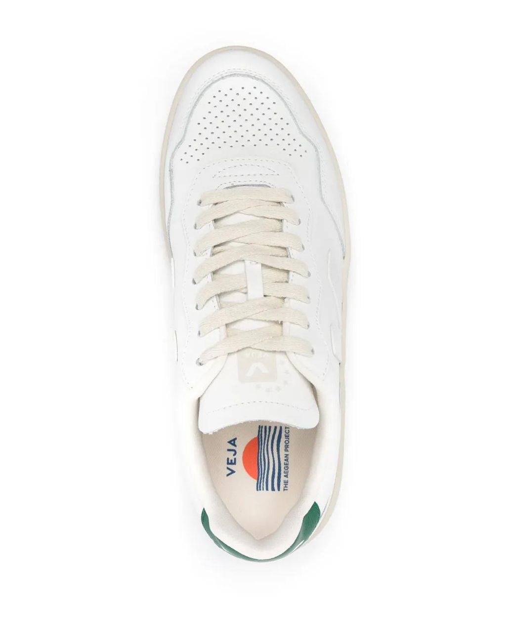 Veja White V-90 Sneakers