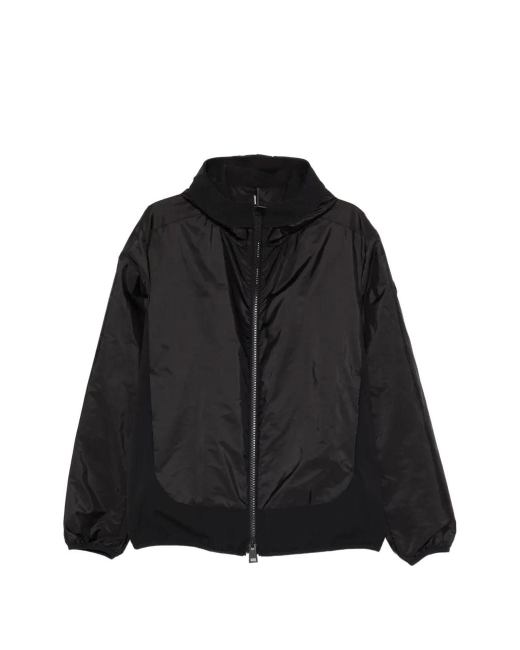 Chaqueta Con Cremallera Moncler de hombre de color Black