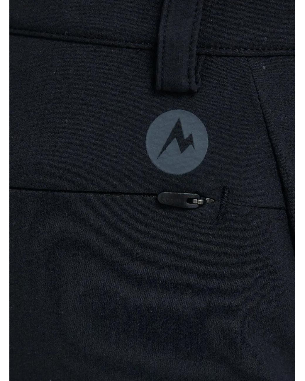 Marmot Blue Logo-Print Panelled Trousers