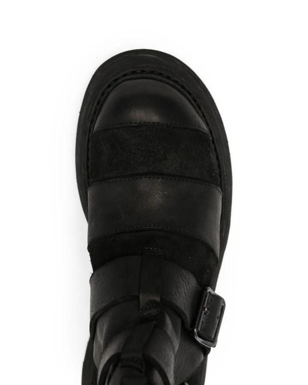 Guidi Black Multi-Strap Boots