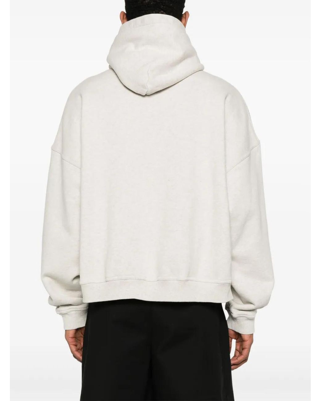 Represent White Rep Appliqué Hoodie for men