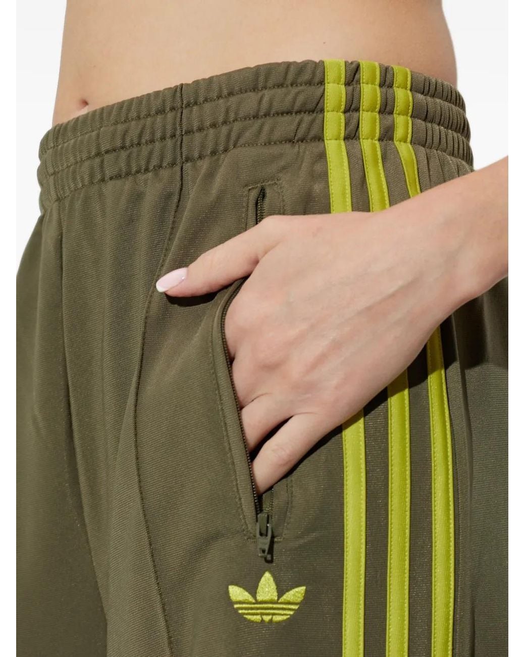 Adidas Green Firebird Loose Track Pants