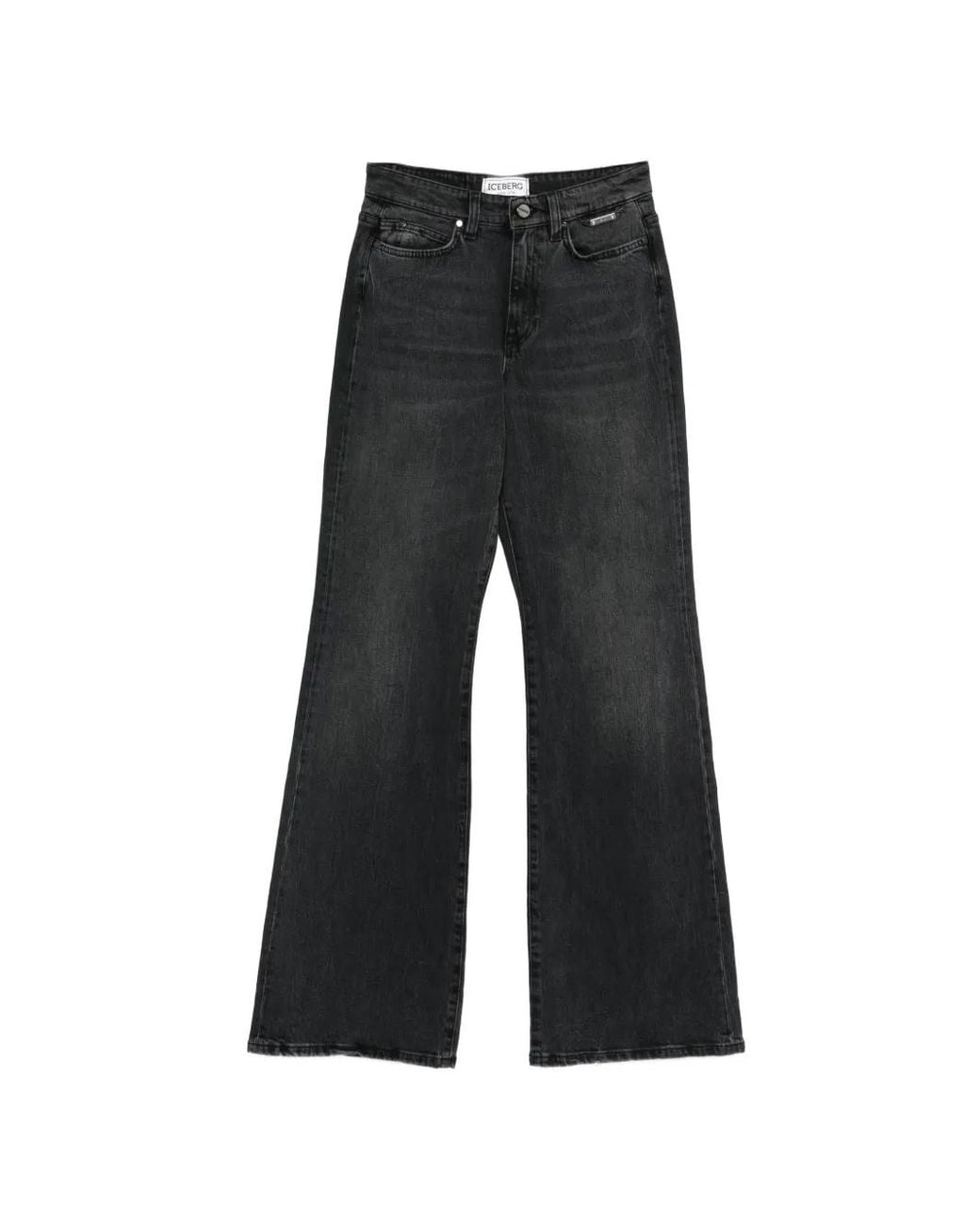 Iceberg Black Flared Jeans