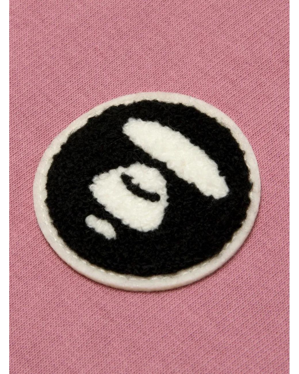 Aape By A Bathing Ape Pink Logo-Patch Drawstring Hoodie for men
