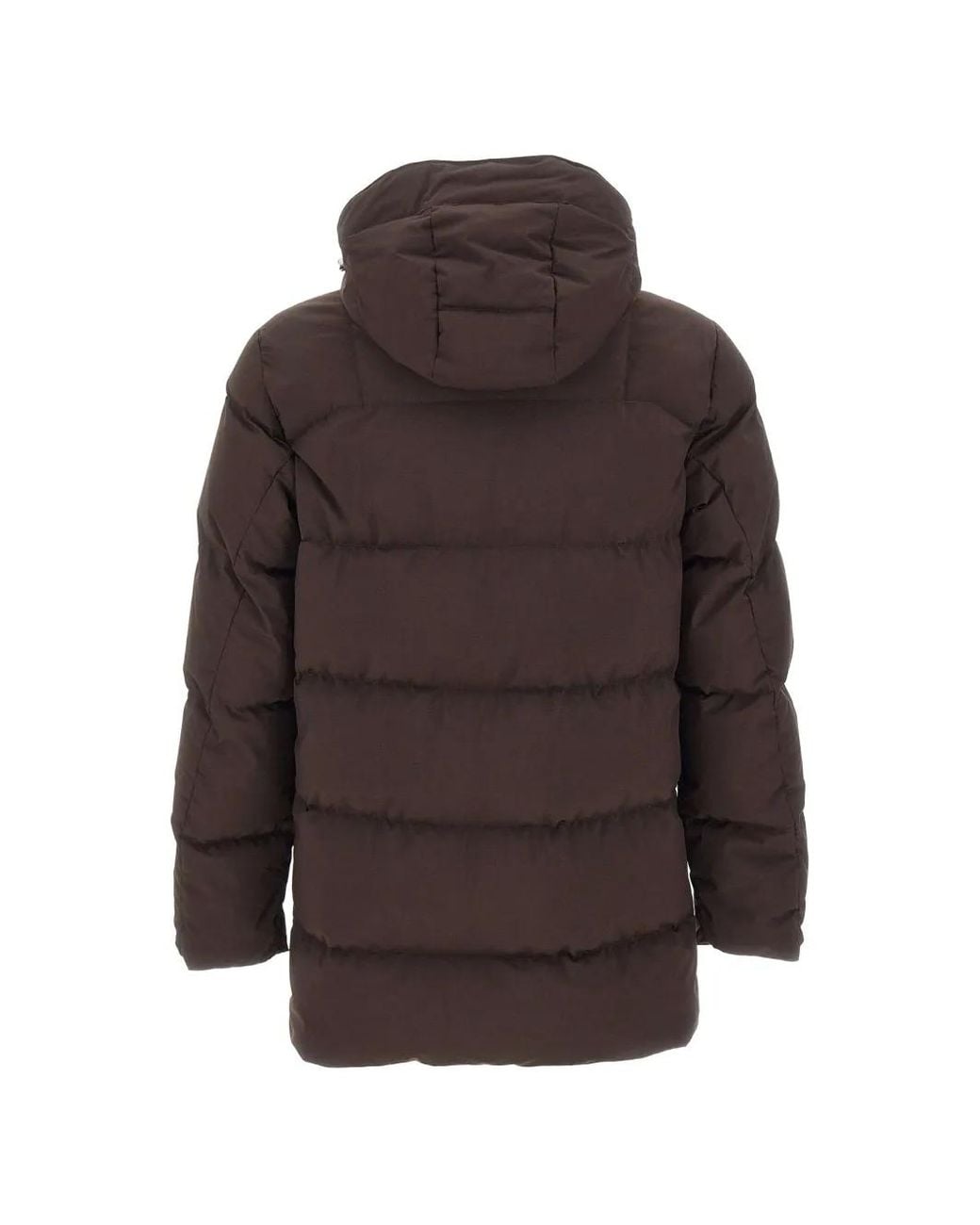 Paul & Shark Brown Typhoon Platinum Technology Down Jacket for men