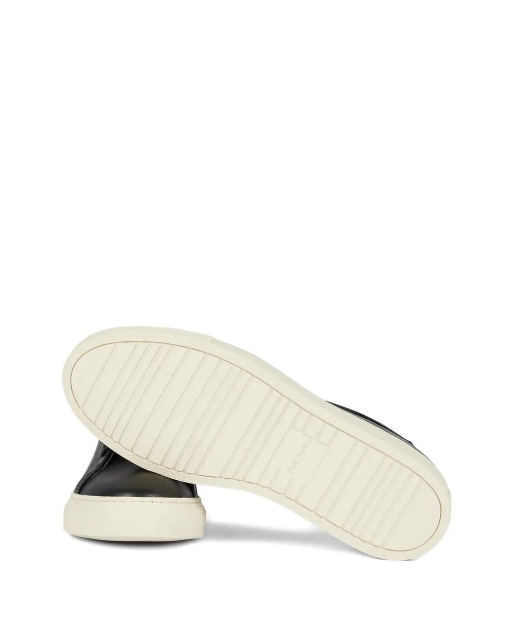 Paul Smith Black Logo-Print Sneakers for men