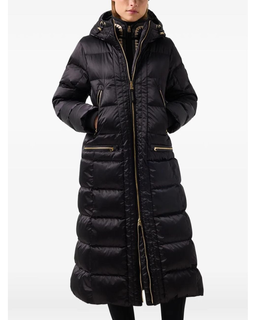 Bogner Black Suna Padded Coat