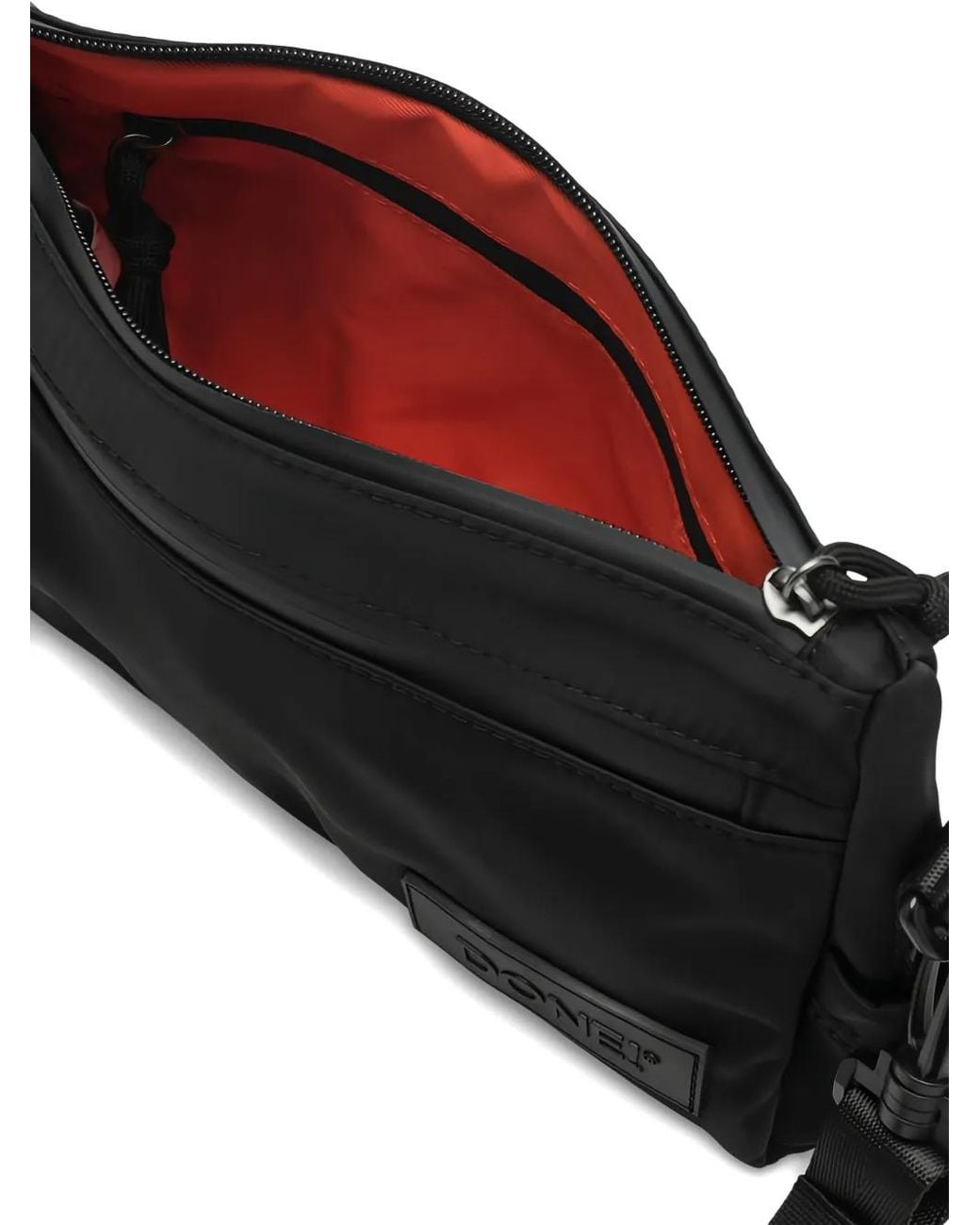 Rag & Bone Black Logo-Detail Shoulder Bag for men