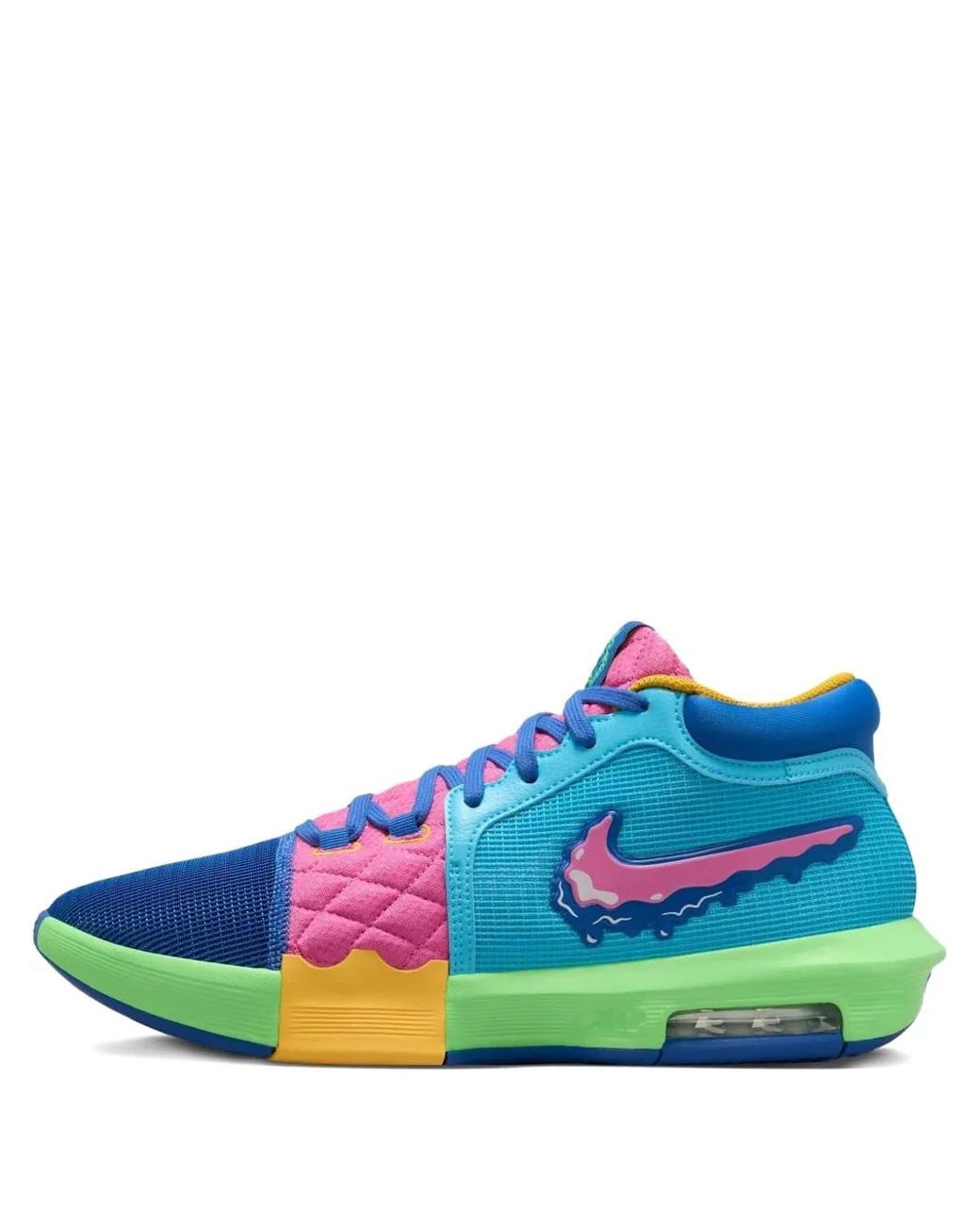 Nike Blue Lebron 8 Witness Sneakers for men