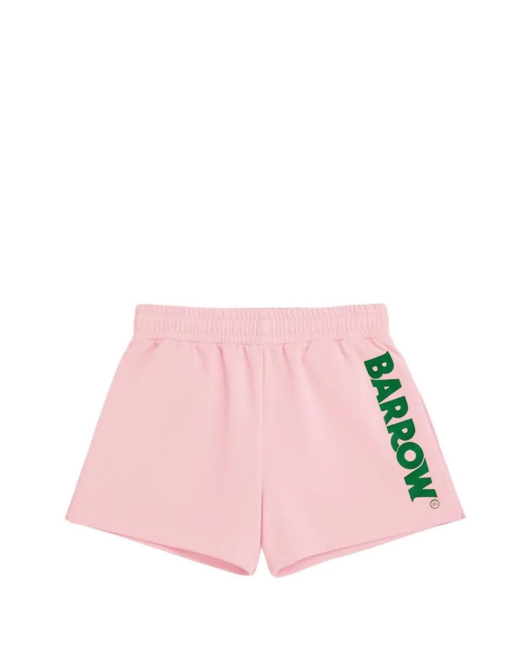 Barrow Pink Elasticated Smiley Shorts