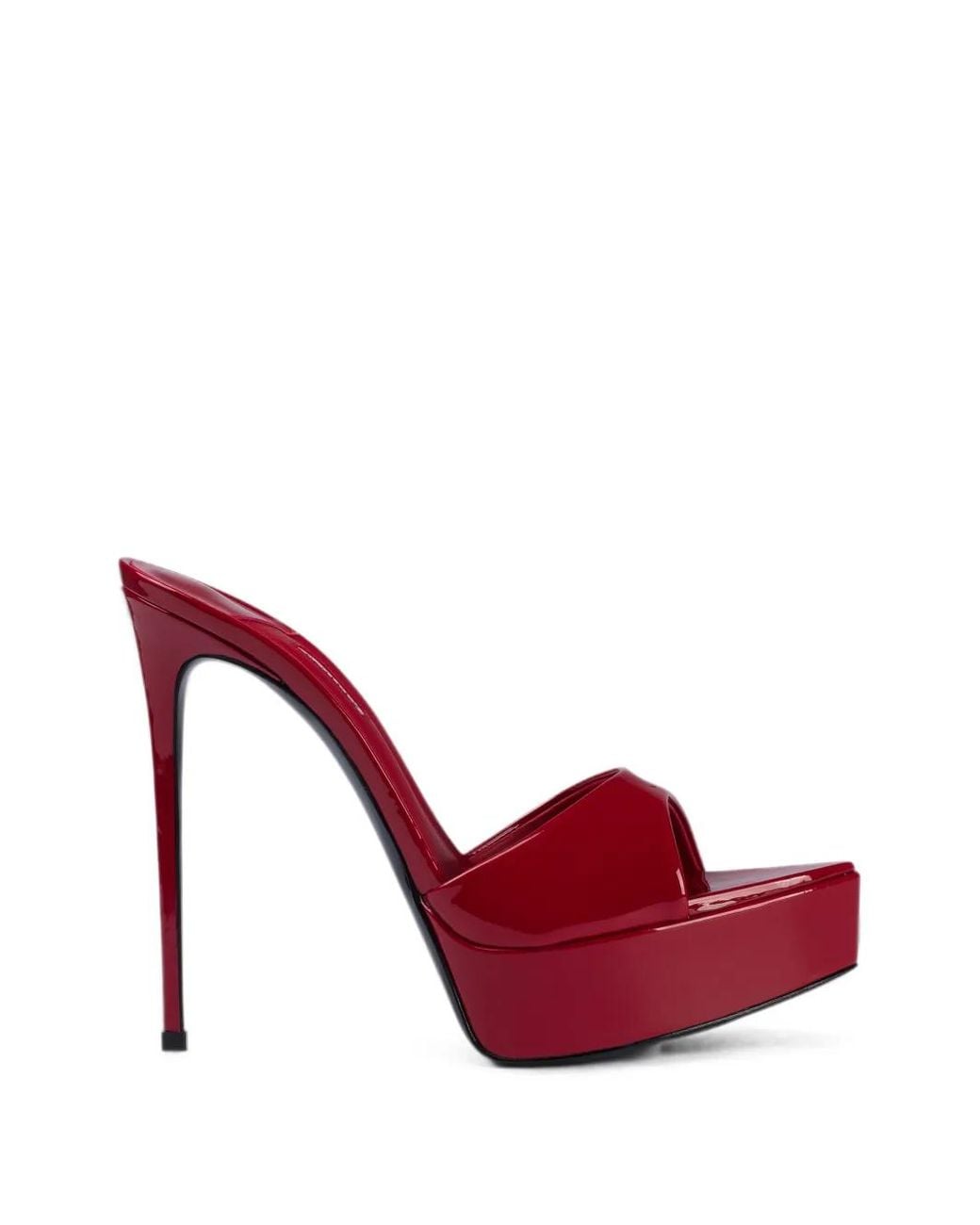 Le Silla Red Sandales Uma À Plateforme
