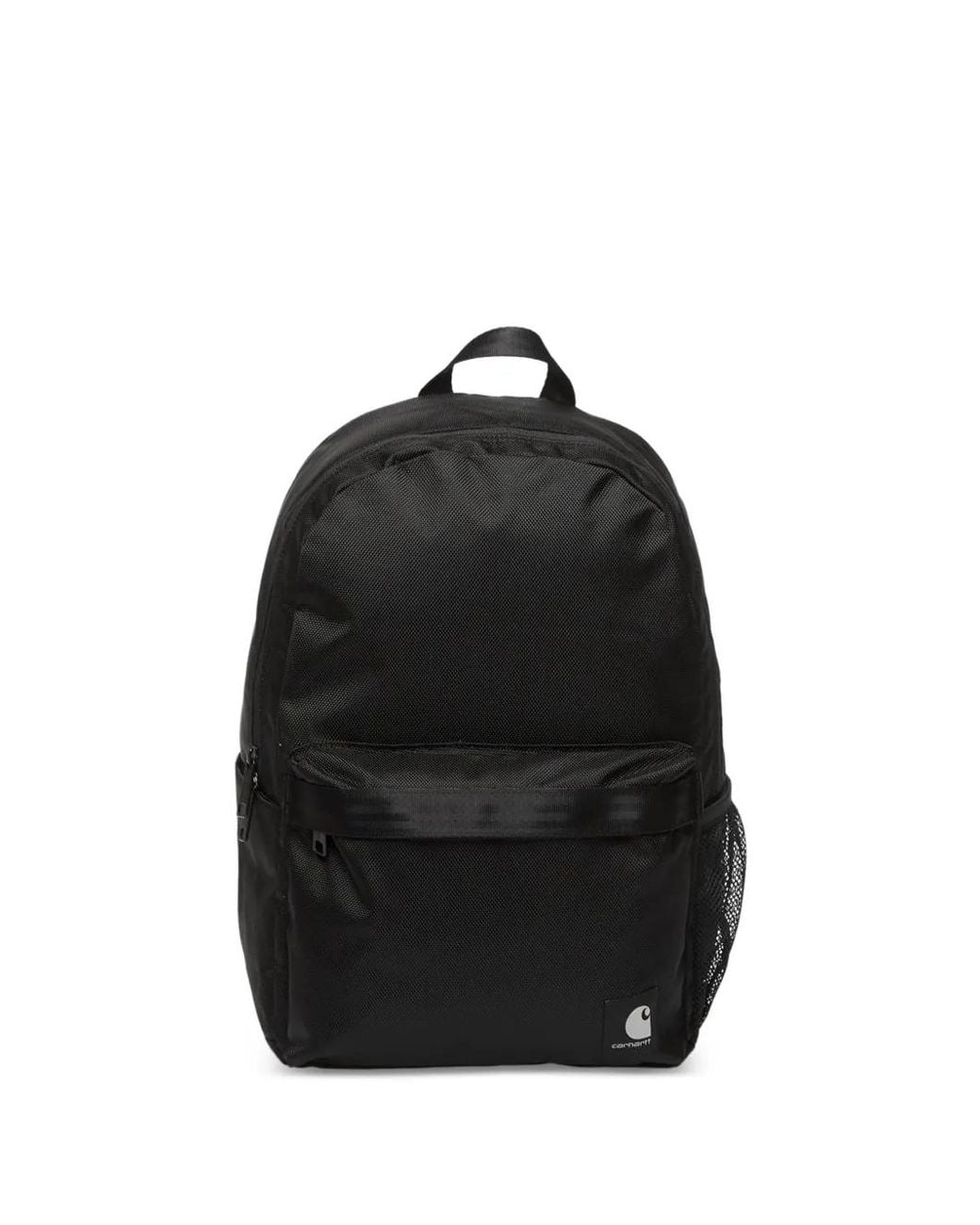 Carhartt Black Richmond Logo-Patch Backpack