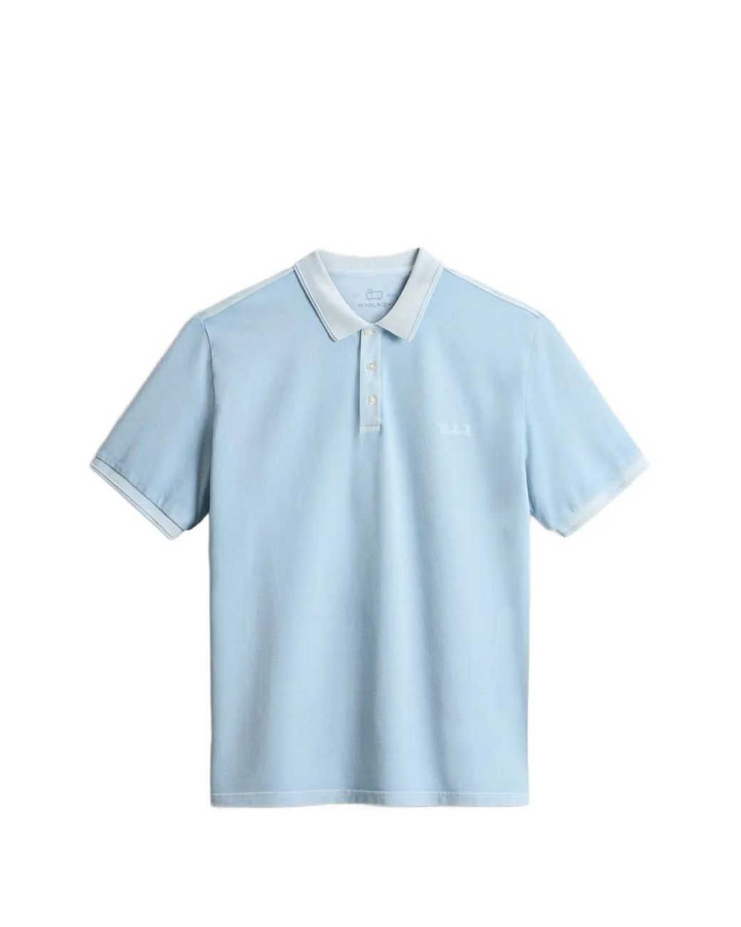 Woolrich Blue Mackinack Polo Shirt for men
