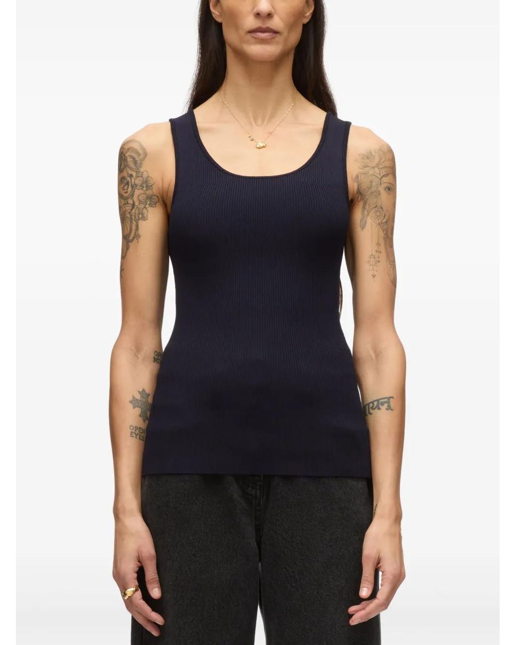 3.1 Phillip Lim Jersey Top in het Blue