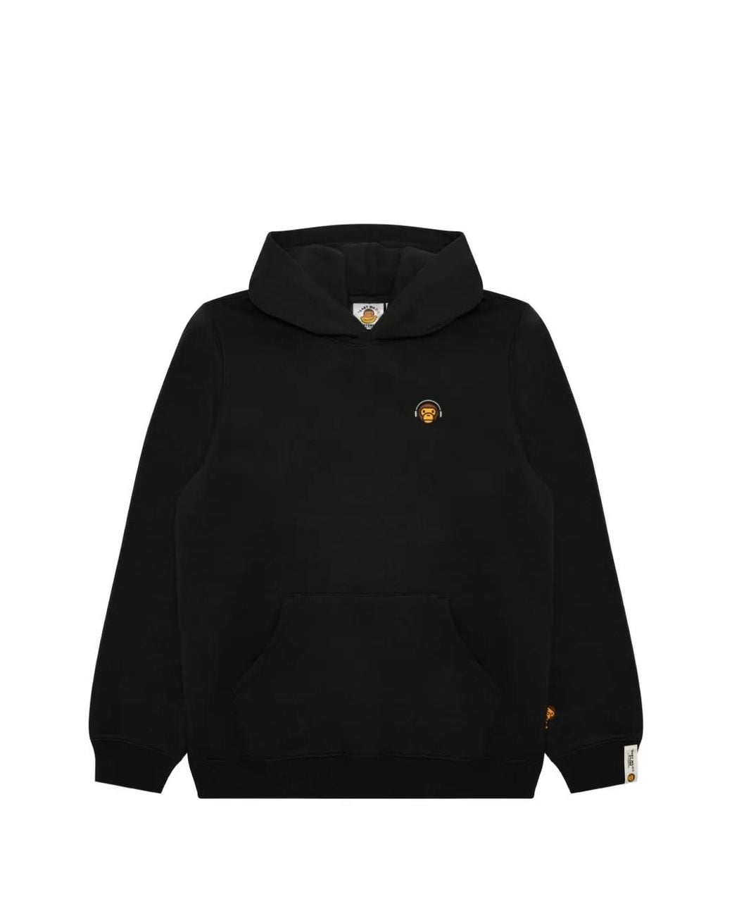 *BABY MILO® STORE BY *A BATHING APE® Black Baby Milo Graphic-Print Hoodie