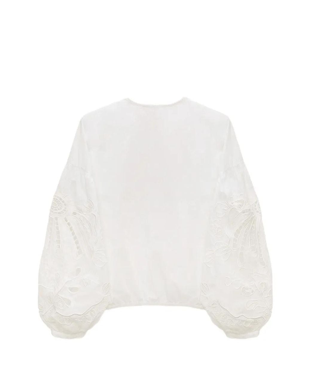 Dorothee Schumacher White Long-Sleeve Top
