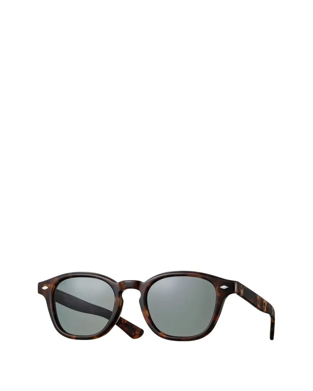 Eyevan Inc. Metallic Lunettes De Soleil À Monture Ronde Byron