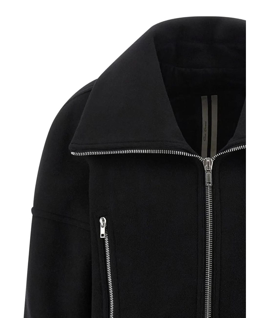 Rick Owens Black Draculimo Coat