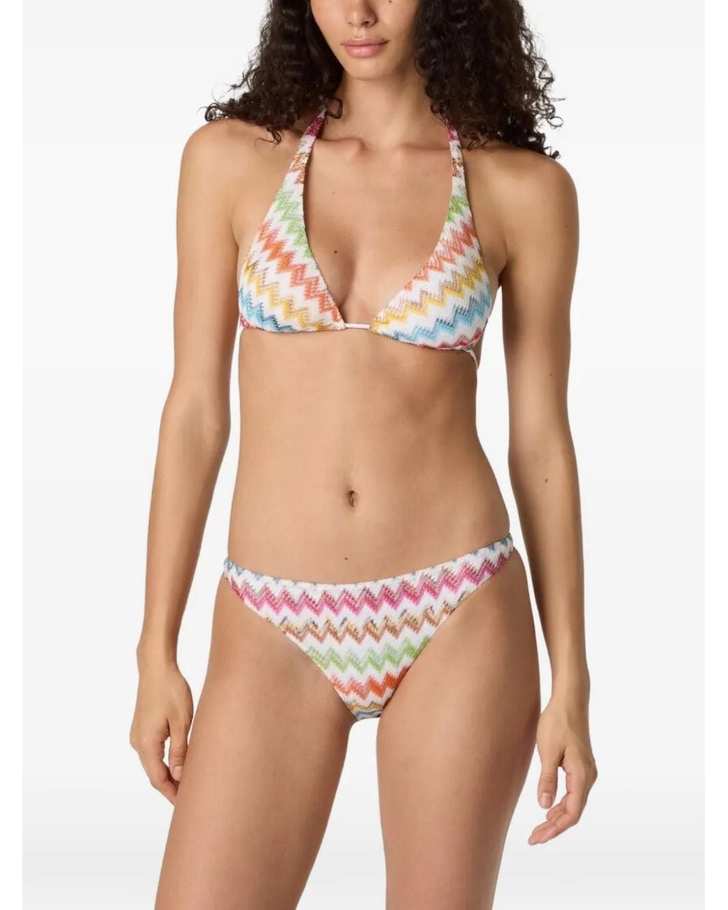 Missoni White Chevron Bikini