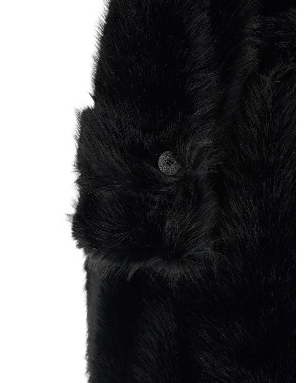 BB COUTURE Black Manteau Jackie À Boutonnière Croisée