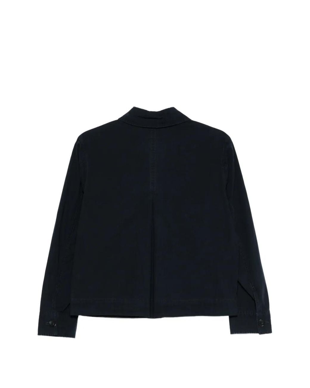 Woolrich Blue Cotton Overshirt