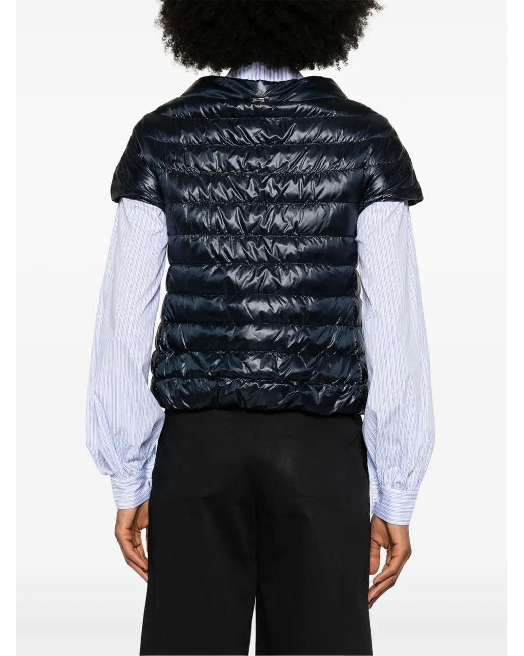 Herno Black Emilia Padded Jacket