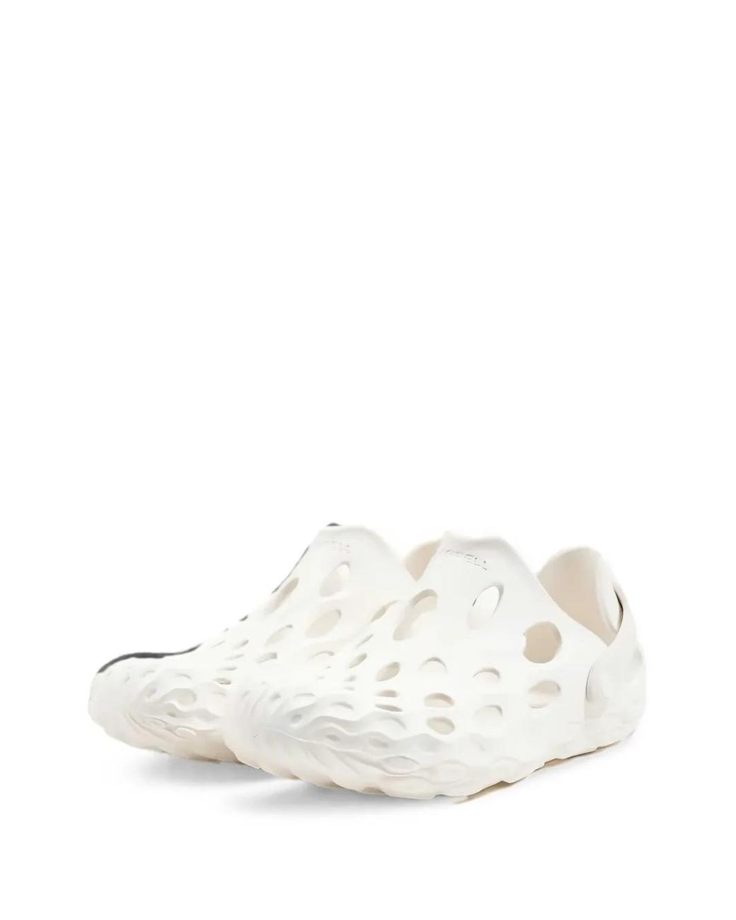 Merrell White Hydro Moc Perforated Sneakers for men