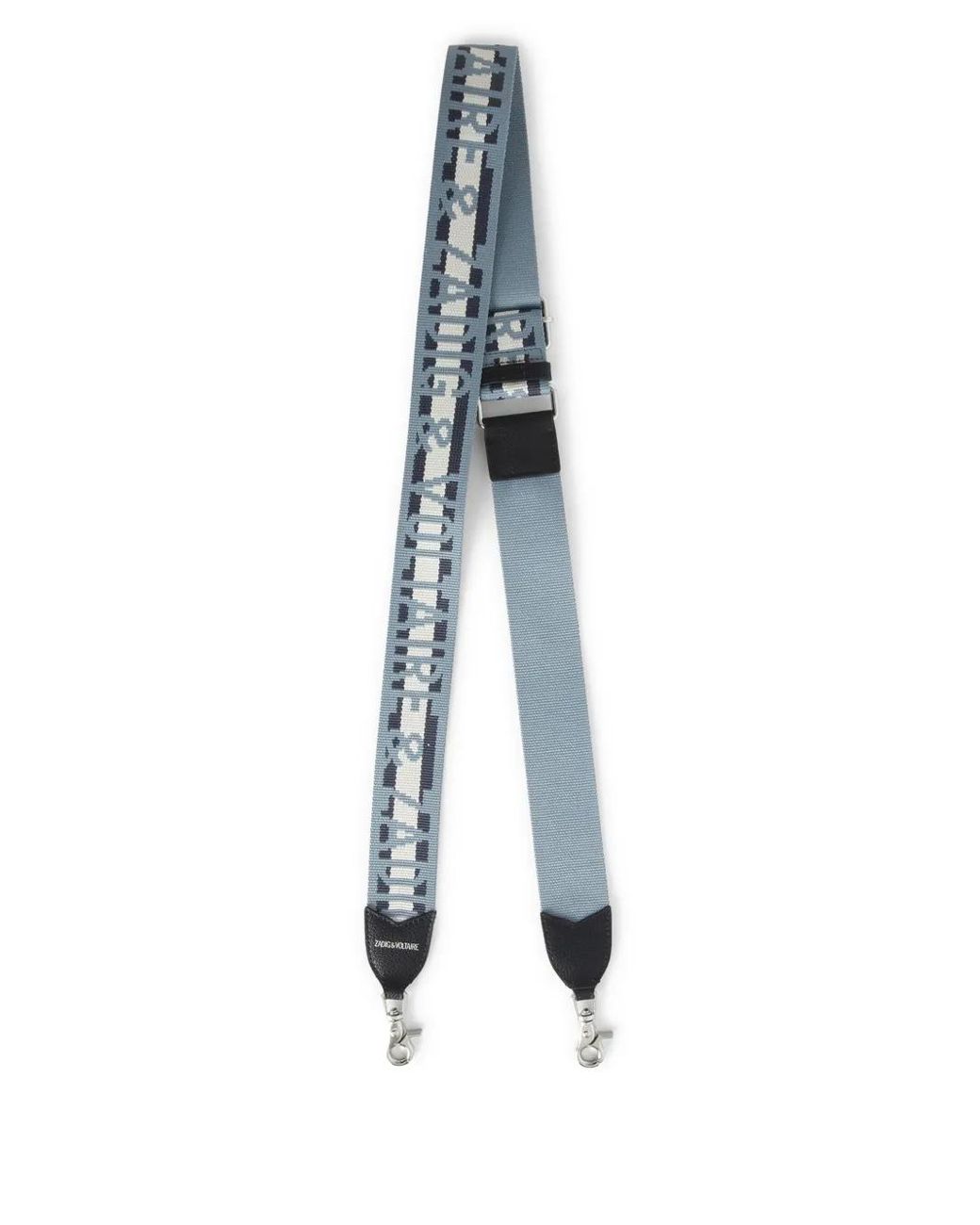 Zadig & Voltaire Blue Logo-Print Strap