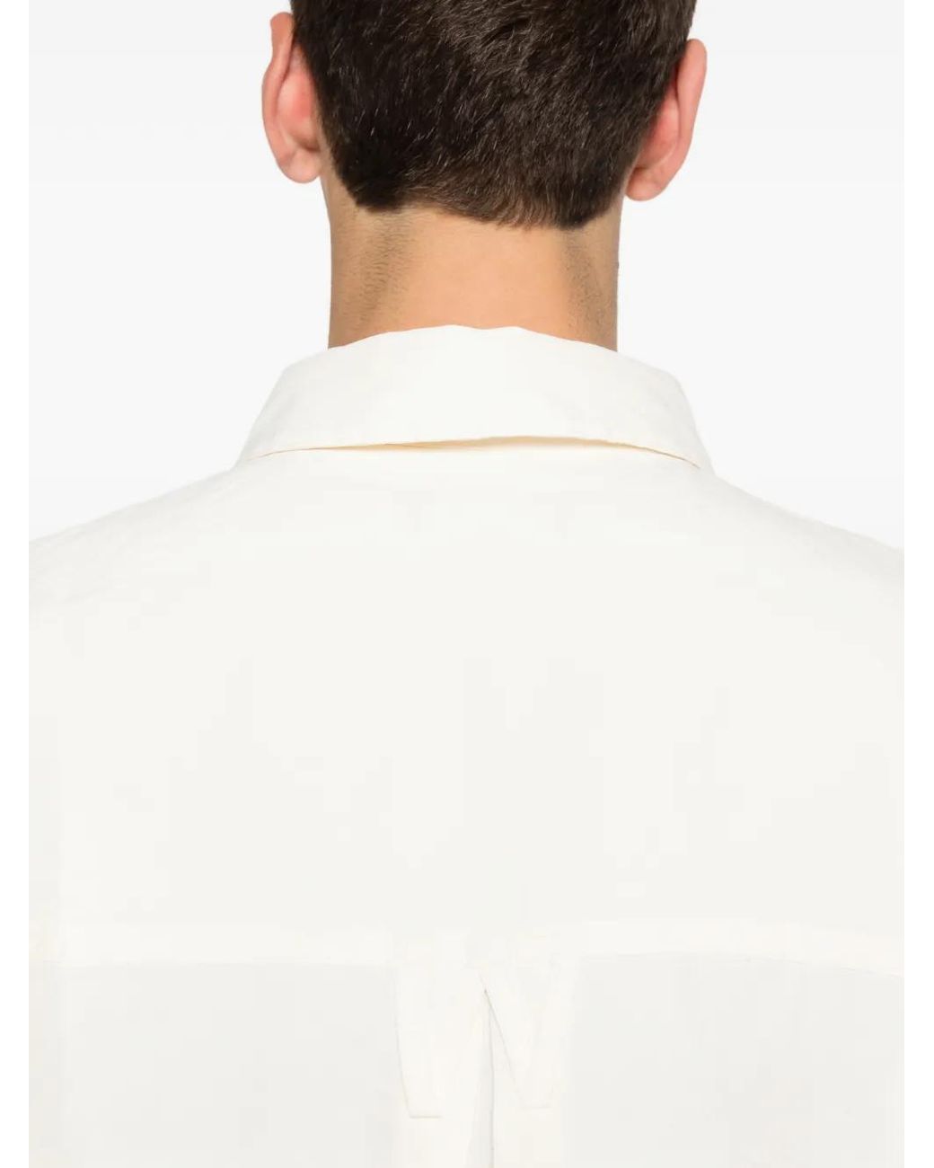 Willy Chavarria White Chemise Oversize Corcoran for men
