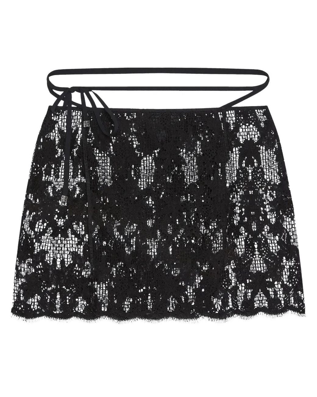 Givenchy Black Mini Skirt