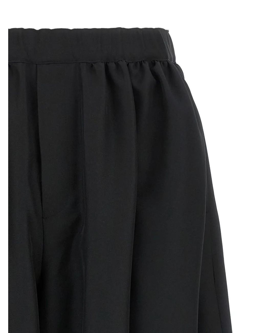 COMME DES GARÇON BLACK Black Balloon Cropped Trousers for men