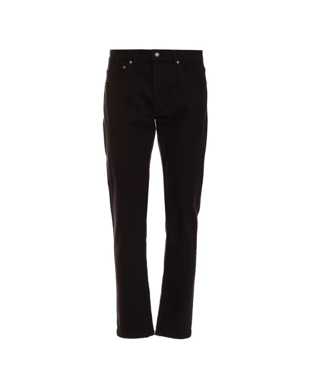 Just Cavalli Black Straight Jeans for men