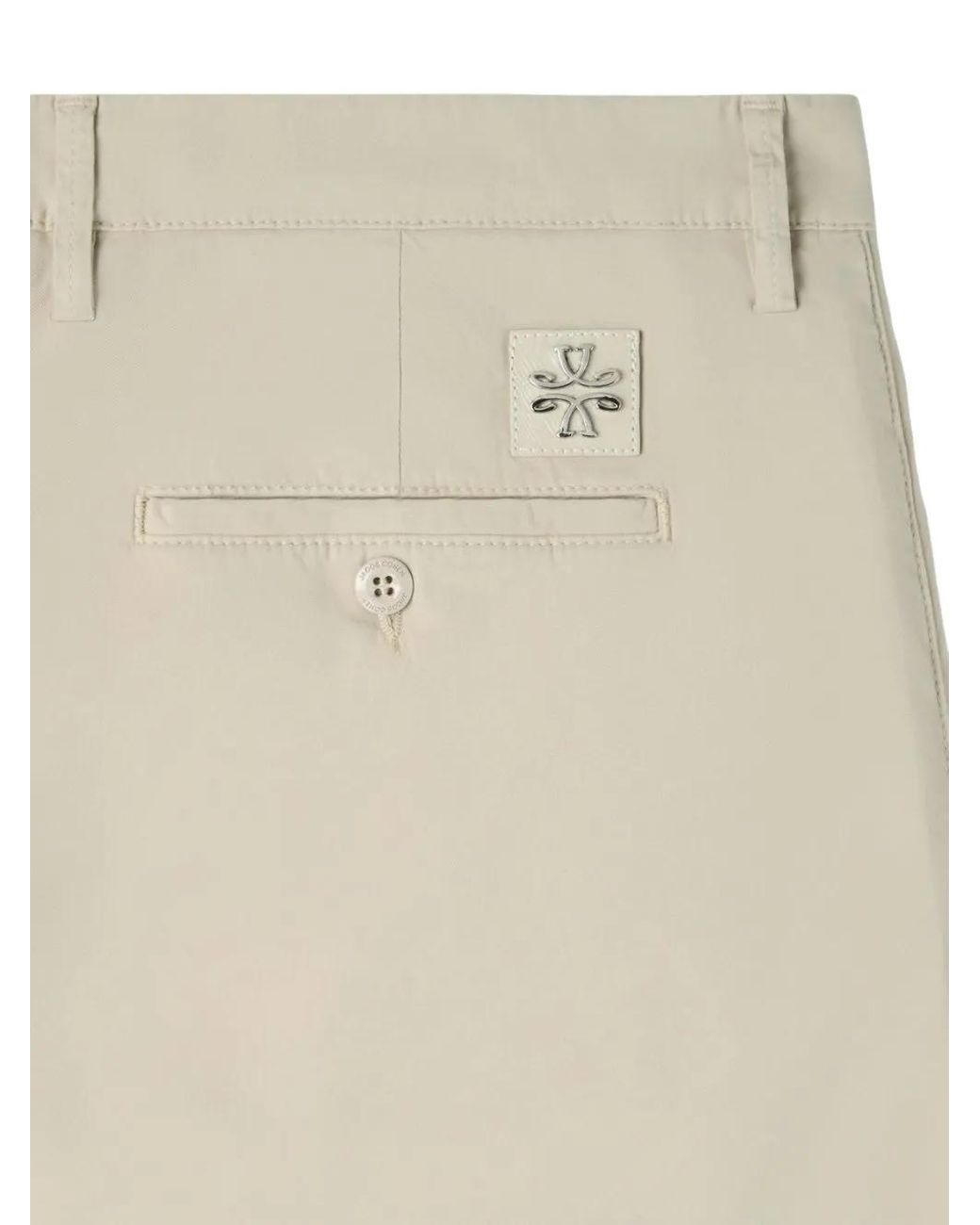 Jacob Cohen Natural Bobby Slim-Fit Trousers for men