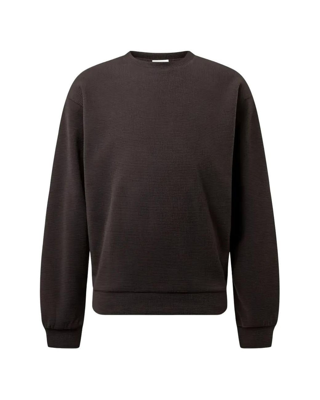Drykorn Black Kario_2 Waffle-Knit Sweater for men