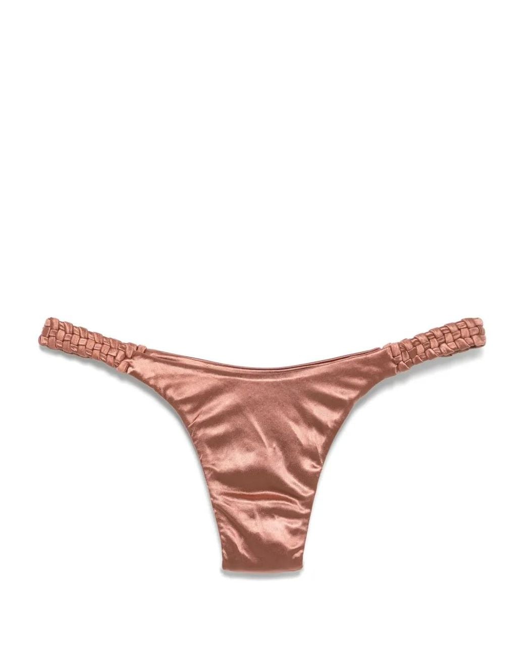 Isa Boulder Pink Highweave Bikini Bottoms