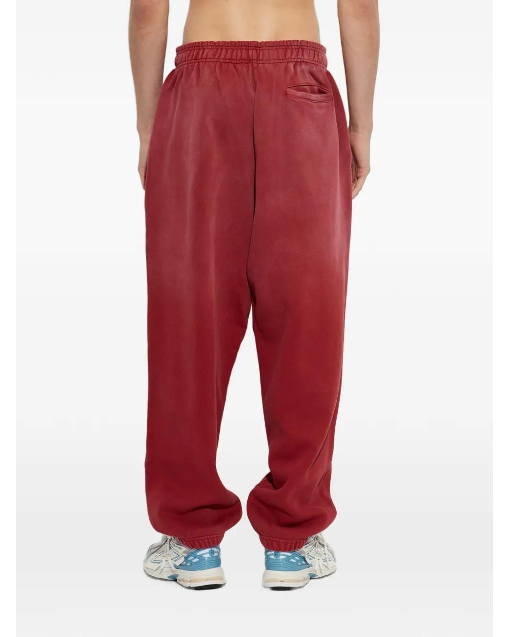Entire studios Red Faded Track Pants