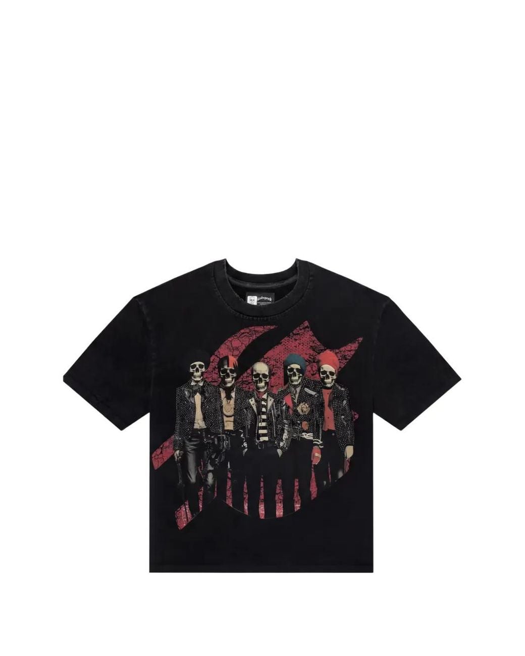 Godspeed Black Guitar Heros Graphic-Print T-Shirt for men