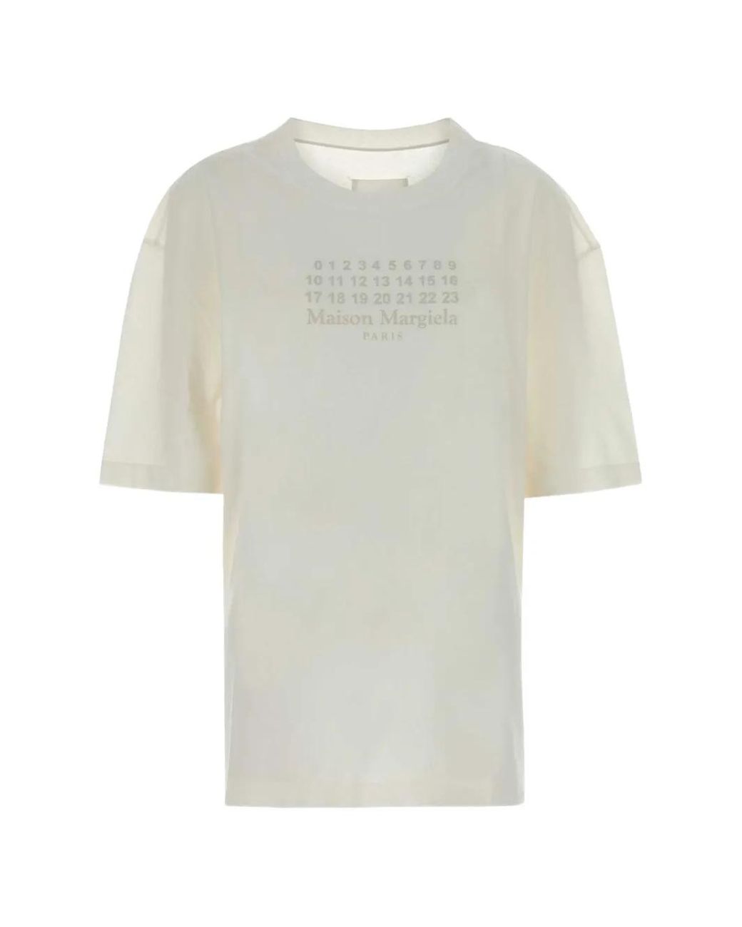 Maison Margiela White Short-Sleeves T-Shirt